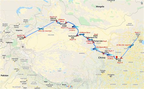 18 Days Silk Road And Great Wall Of China Tour