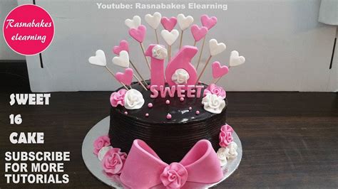 ✓ free for commercial use ✓ high quality images. sweet 16 cakes:16th birthday cake design ideas decorating ...