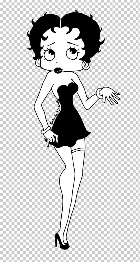 Betty Boop Clipart Black And White 10 Free Cliparts Download Images