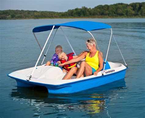 The seating can also be adjusted to maximize pedaling comfort. Sun Dolphin Sun Slider 5 Seat Pedal Boat with Canopy - Buy ...
