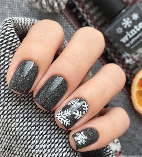 winter snowflakes nail art designs ideas  modern fashion blog