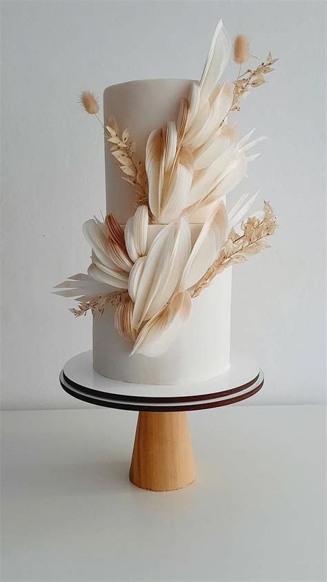Modern Wedding Cake Wedding Cake Chic Elegant Wedding Cakes Diy