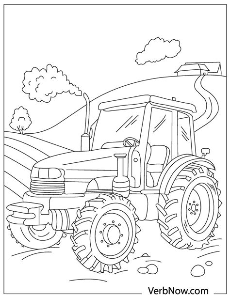 30 Printable Tractor Coloring Pages Keelandorothie