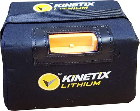 Kinetix Lithium Ion Golf Trolley Battery 22ah 36 Hole With 3 Pin