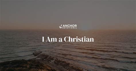 I Am A Christian