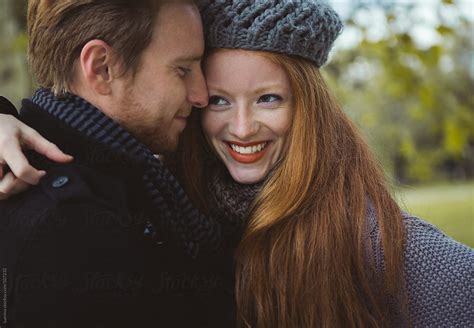Red Haired Couple In Love By Stocksy Contributor Lumina Stocksy