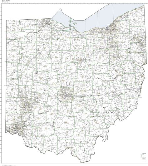 Ohio Map With Zip Codes Map