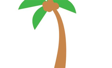 Emoji Clipart Palm Tree Emoji Palm Tree Transparent Free For Download