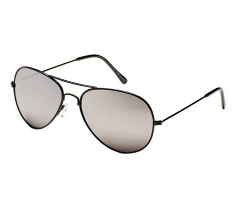 Retro 80 S Style Mirrored Black Aviator Sunglasses Bnwt New Vtg Style Glasses Ebay