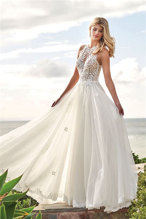 Not to worry—we've got more ways to find your perfect look! F211061 Whimsical Embroidered Lace & Netting A-line ...