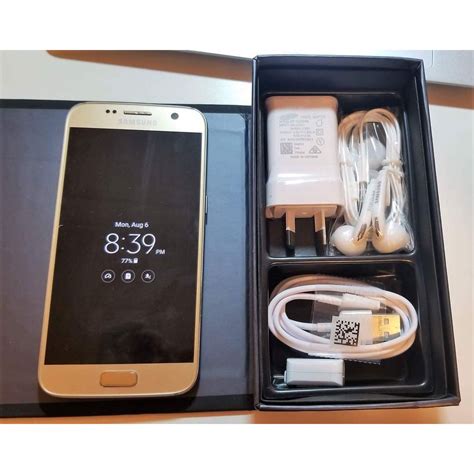 Samsung Galaxy S7 Edge Dual Sim 32gb Lte Gold 100 Original Samsung