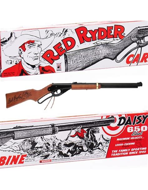 Daisy Red Ryder Package With Glasses And Bb S Bronson
