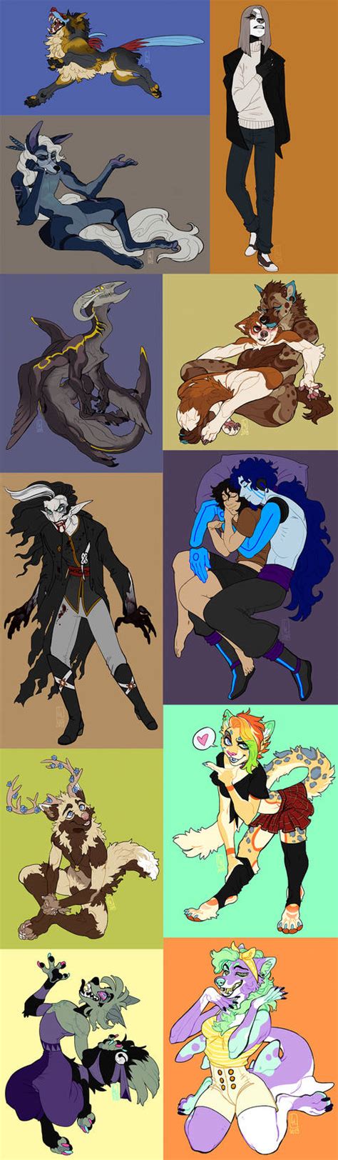 Commission Dump 15 By Lilaira On Deviantart