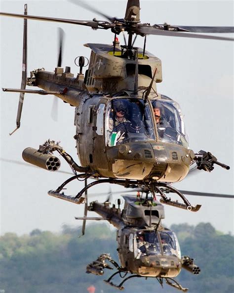 Oh 58d Military Helicopter Military Aircraft Kiowa