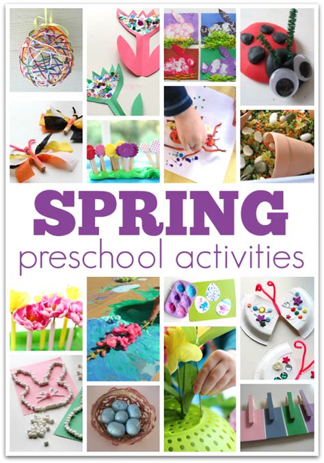 Big List Of Spring Preschool Activities