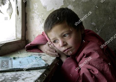 Kabul Orphanage Maqsod 8 Leans On Editorial Stock Photo Stock Image