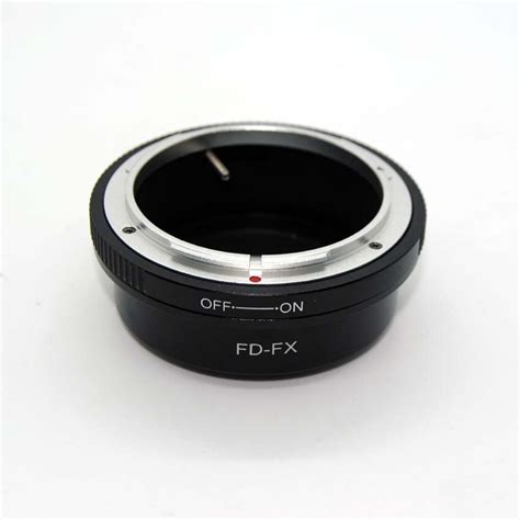 high quality fd fx aluminum alloy for canon fd mount lens adapter ring for fujifilm fx x mount x