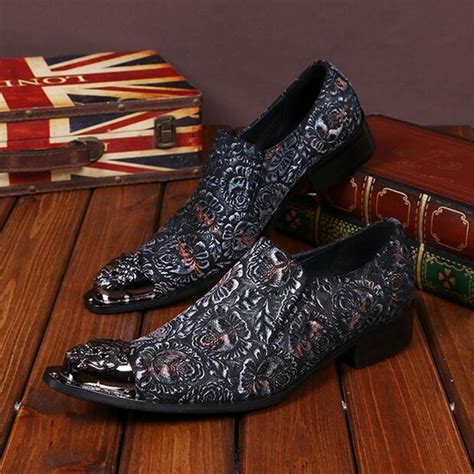 Italian Style Fashion Handmade Men Dress Shoes Mens Luxury Pointed Toe