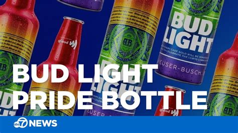 Bud Light Reveals Rainbow Bottle For Pride Month Youtube