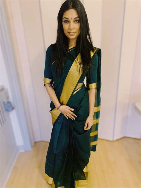 Green Saree I