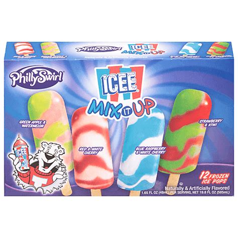 Phillyswirl Icee Mix It Up Ice Pops Fl Oz Pops Ice Cream