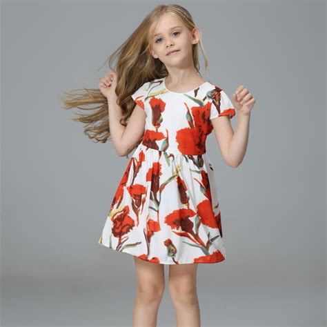 Buy 2018 Hot Sale Kids Summer Dress Floral Dresses For