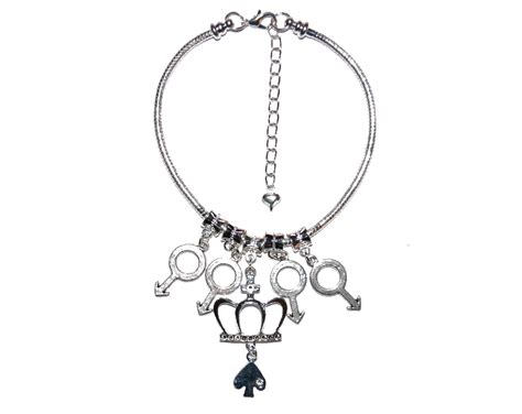 Queen Of Spades Gangbang Euro Anklet Ankle Chain Jewellery Qos Cuckold Slut Gbs7 Ebay