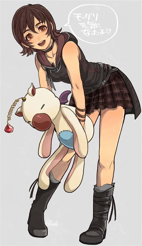 Moogle And Iris Amicitia Final Fantasy And More Drawn By Payu