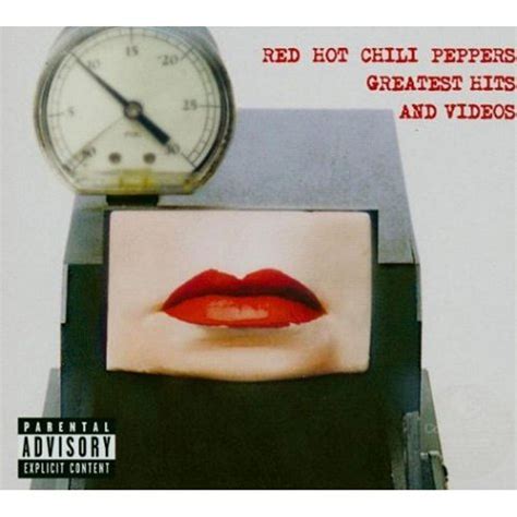Red Hot Chili Peppers Greatest Hits Uk 2 Disc Cddvd Set —
