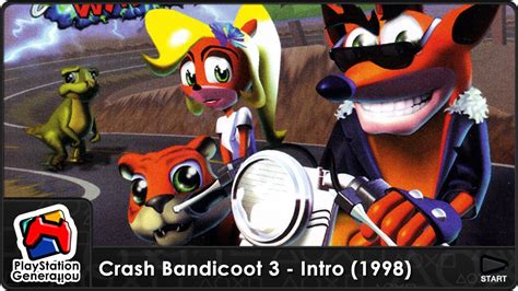 Playstation Crash Bandicoot 3 Warped Intro Ita Hd 1998 Youtube