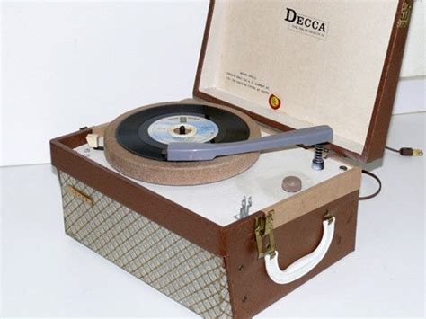 Vintage Decca Portable Record Player