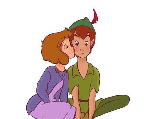 Kissy Kissy Peter Pan And Jane Fan Art 29563486 Fanpop
