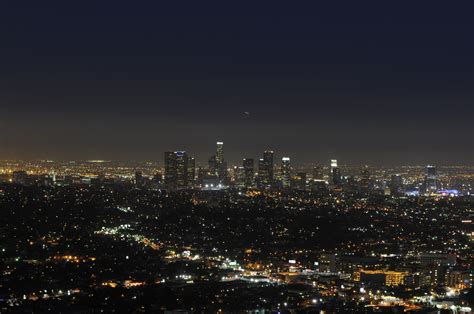 무료 이미지 경치 수평선 하늘 지평선 밤 새벽 시티 마천루 도시 풍경 파노라마 도심 황혼 저녁 등 그만큼 중심지 로스 앤젤레스 야상곡