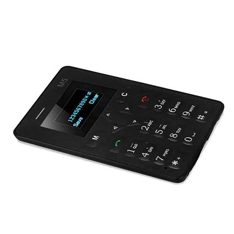 Great news!!!you're in the right place for credit card phone. M5 Credit Card Sized Mobile Phone - NoveltyStreet