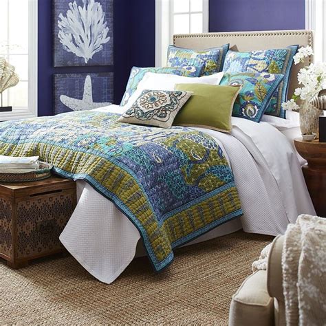 Home decor accent pieces & accessories. Floral Medley Bedding & Quilt - Teal | Pier 1 Imports ...