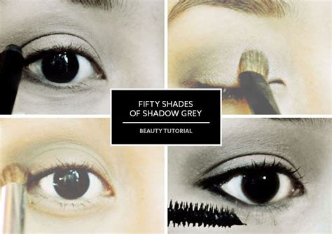 Fifty Shades Of Shadow Grey Beauty Tutorial Beauty Tutorials Shadow Beauty