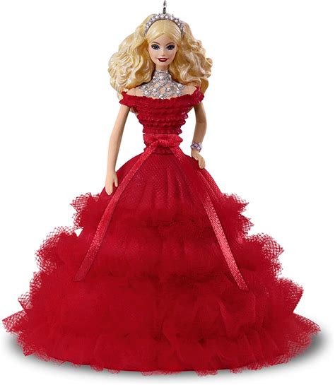2018 Holiday Barbie 4 Christmas Ornament Hooked On Hallmark Ornaments