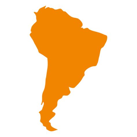 South America Map Transparent