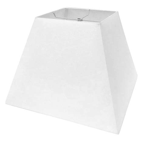 8x15x11 White Square Table Lamp Shade At Home