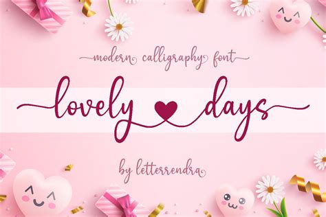 Heart Font Style Text Popular Fonts