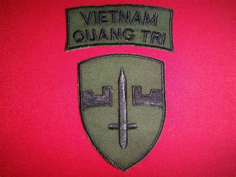 2 Nam War Patches Vietnam Quang Tri Military Assistance Command