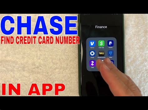 How To See Your Credit Card Number On The Chase App Commons Credit