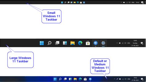How To Increase Or Decrease Size Of Windows 11 Taskbar Icons Gear Up