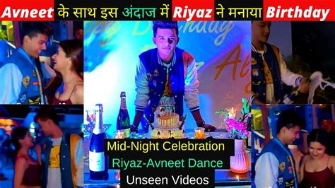 Live Riyaz Aly Birthday Celebration Video With Avneet Kaur 2020 Riyaz Aly Birthday Dance