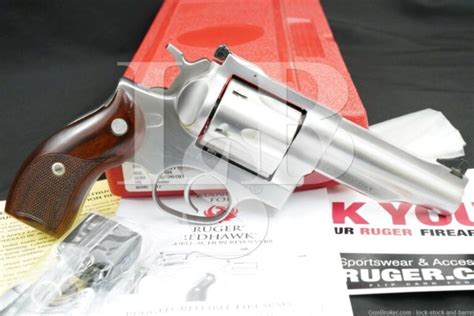 Ruger Redhawk Colt Acp Stainless Da Sa Double Action Revolver Lock Stock Barrel