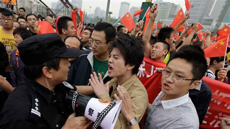 Anti Japan Protests Spread Across China Abc News