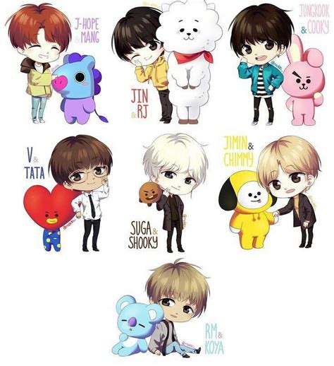 Whos Your Favorite Bt21 Character Bts Amino