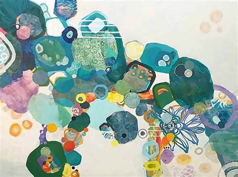 Mixed Media Abstract Paintings By Kathy Ferguson