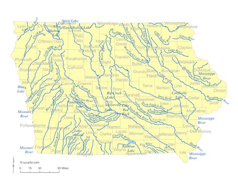 28 Map Of Lakes In Iowa Online Map Around The World