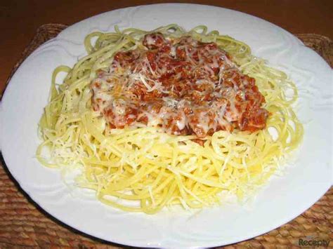 Rychlé špagety Recept Sreceptycz